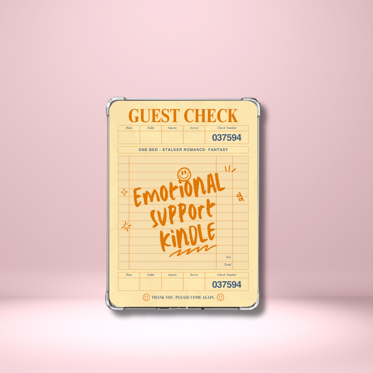 Kindle Insert - Emotional Support Kindle