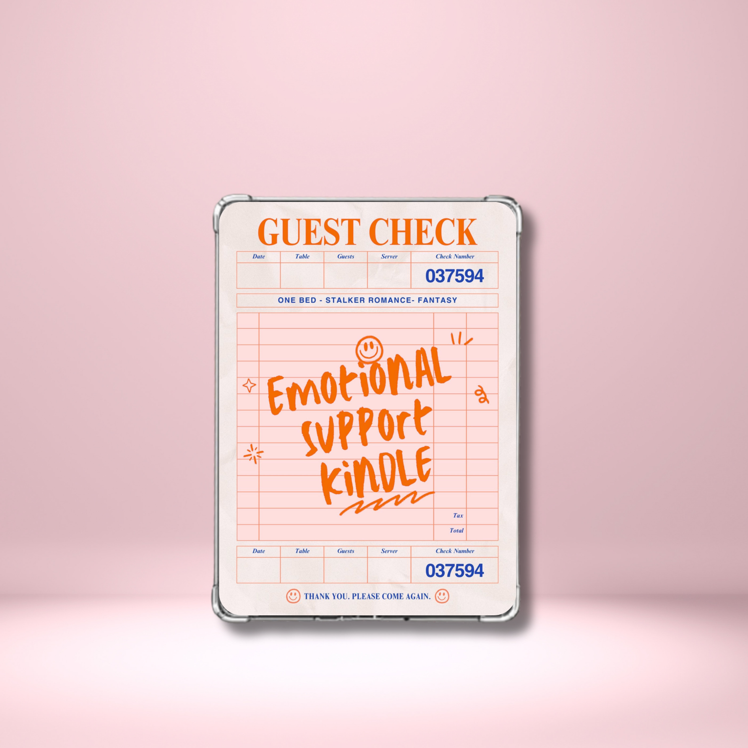 Kindle Insert - Emotional Support Kindle