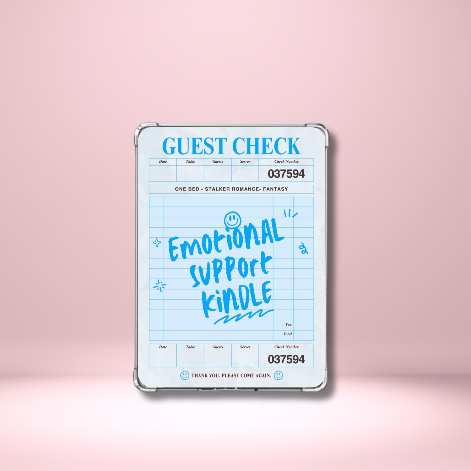 Kindle Insert - Emotional Support Kindle