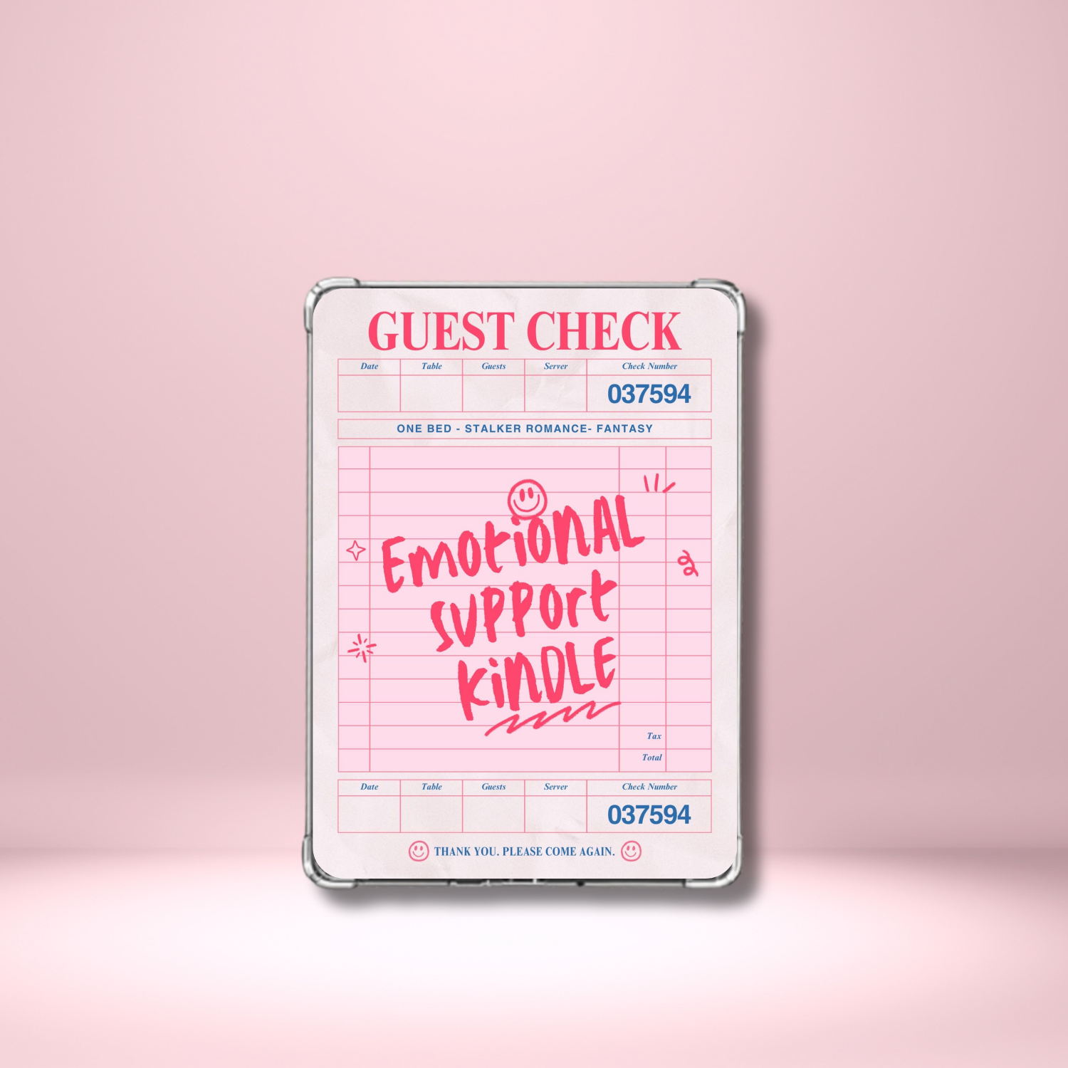 Kindle Insert - Emotional Support Kindle