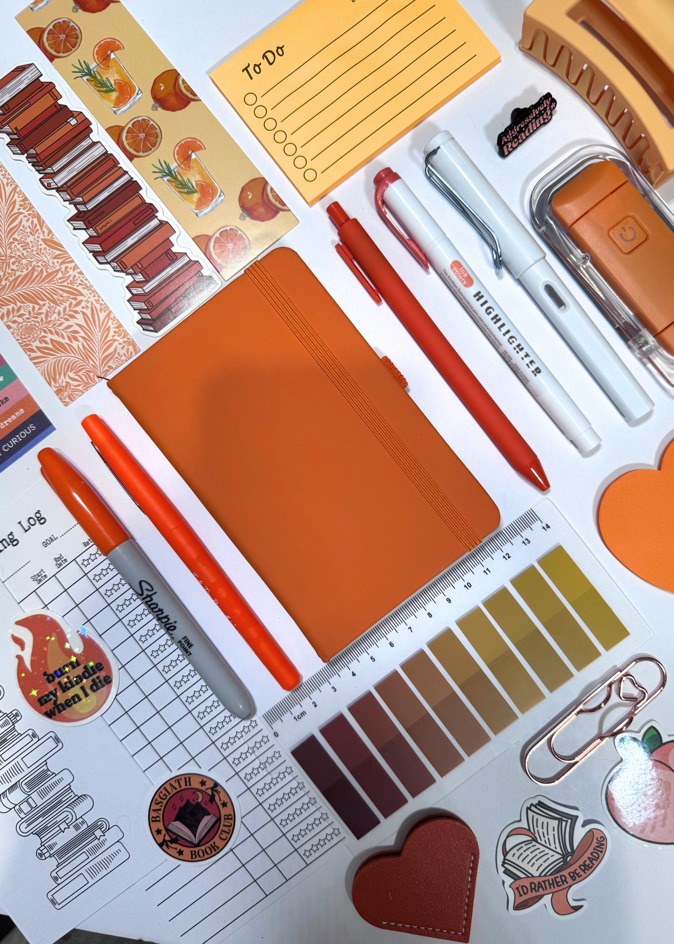 Orange Bookish Bundle