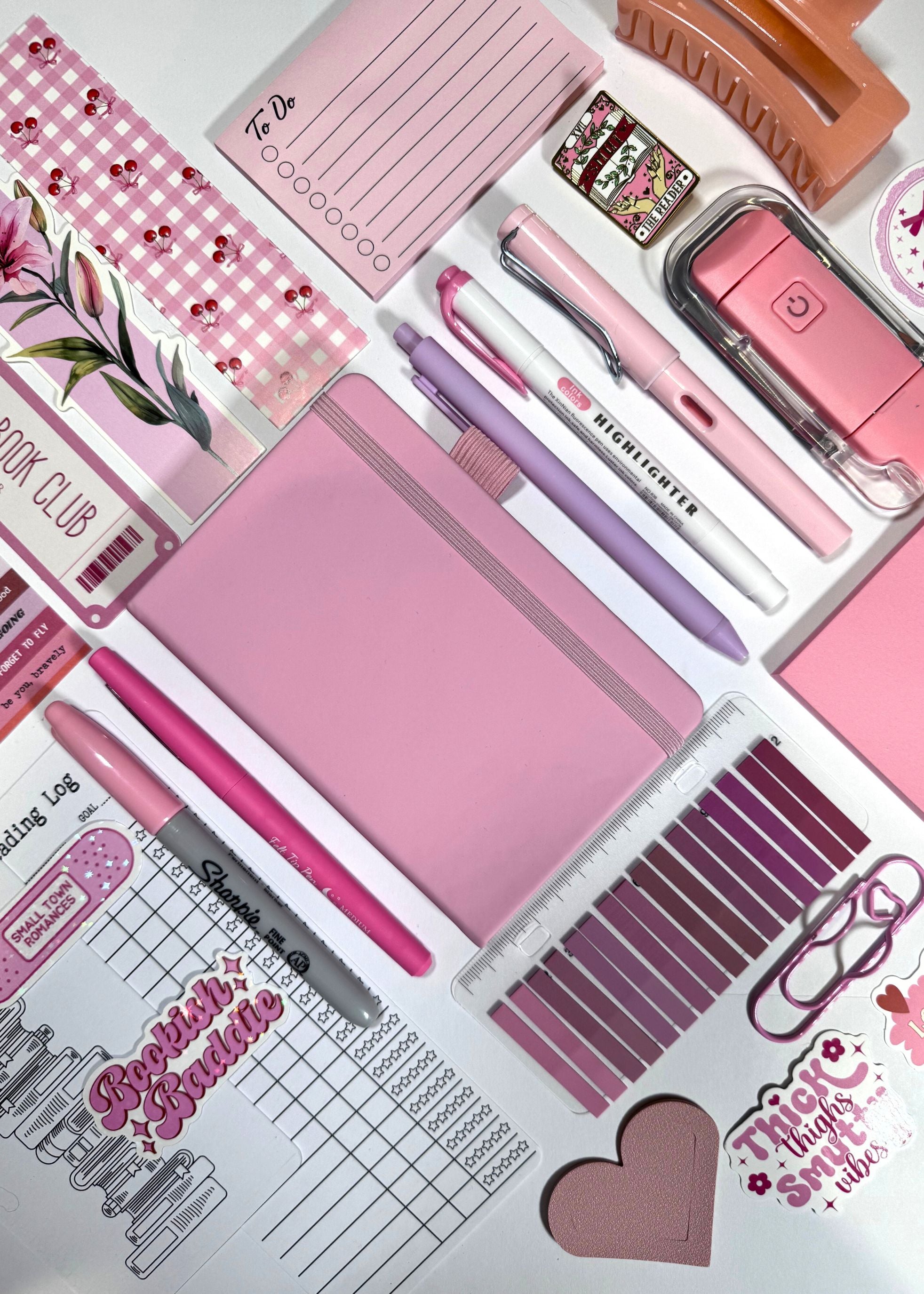 Light Pink Bookish Bundle