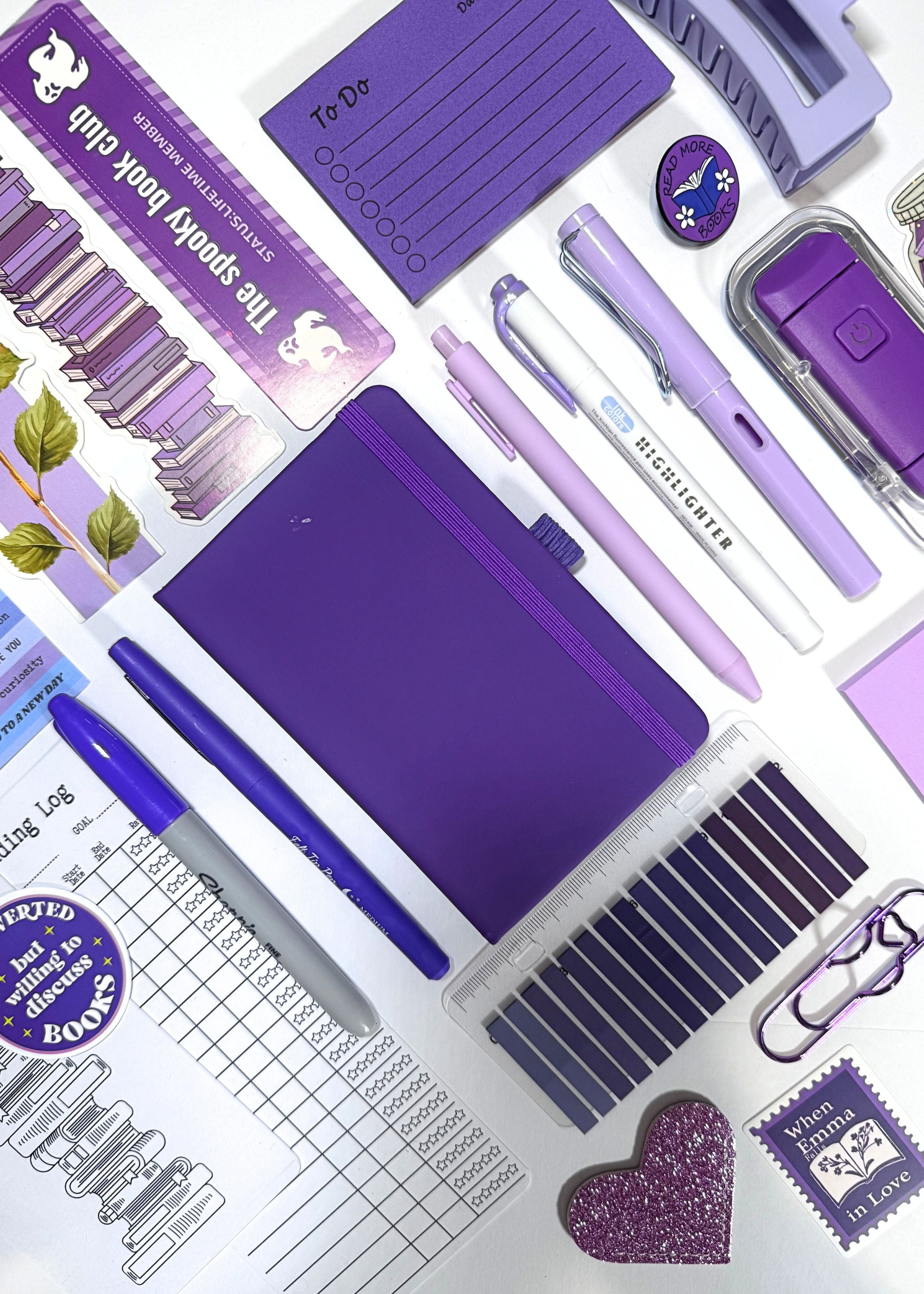 Dark Purple Bookish Bundle